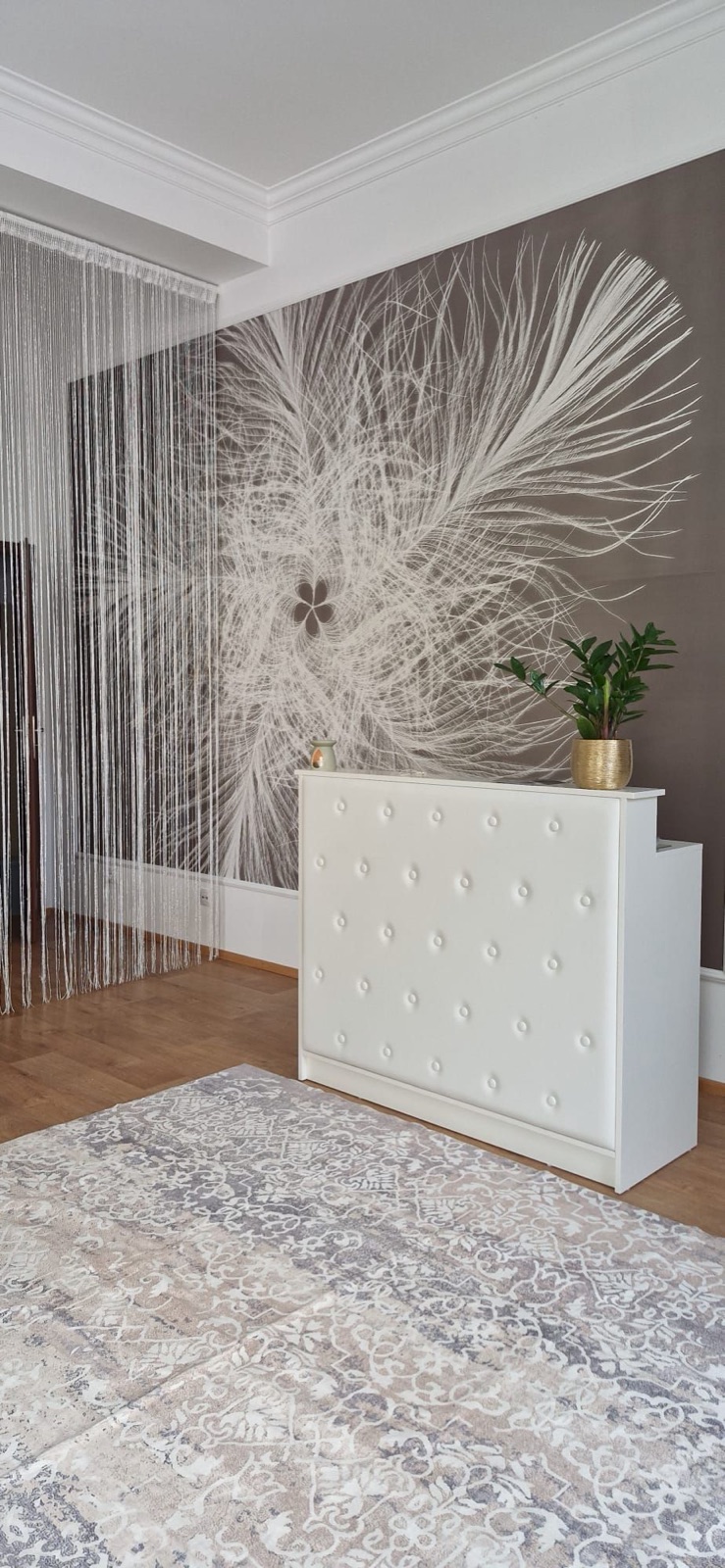 Recepce a vstupní prostor salonu Den zdraví a relaxu
